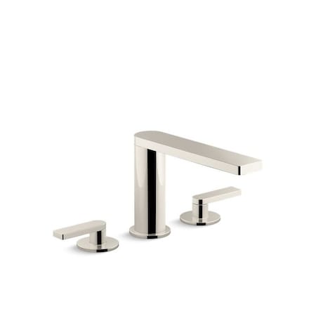Kohler Composed Deck-Mount Bath Faucet, Lever K-73081-4-SN